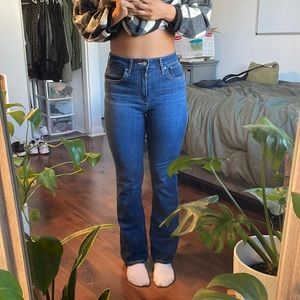 Levi’s high rise bootcut jeans